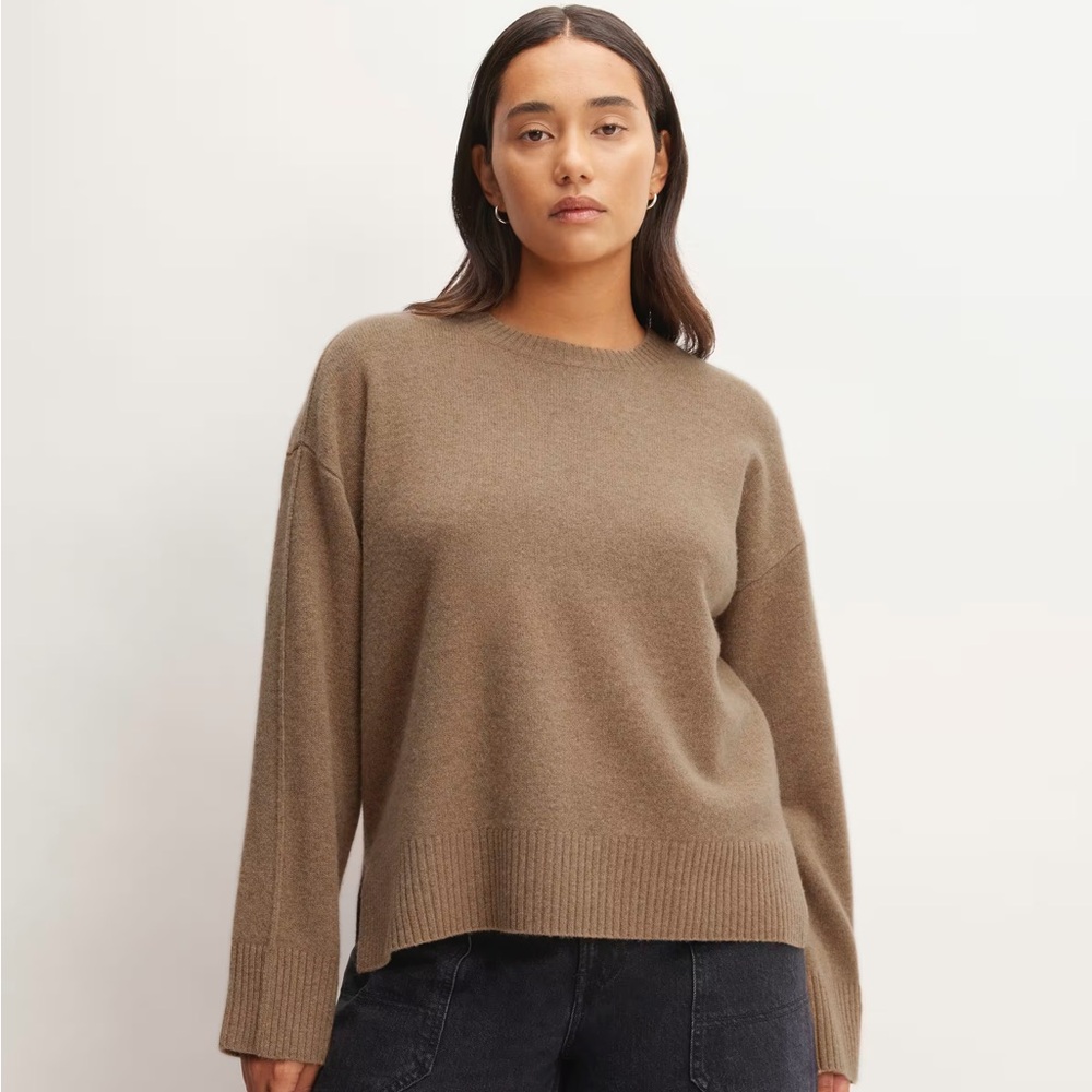 Everlane The good merino wool crewneck sweater